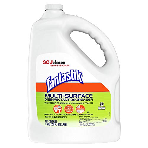 Fantastik 311930 All-Purpose Cleaner, Pleasant Scent, 1 Gallon Bottle, 4/Carton #TOP11