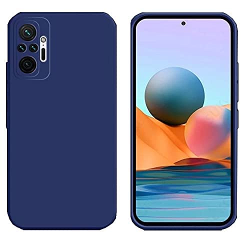 MOBITUSSION Silicone Matte Back Cover Designed for Redmi Note 10 Pro ...