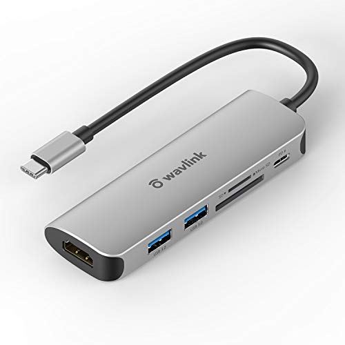 WAVLINK Type-C多機能ハブであるミニドッキングステーションは ノートブックをUSB周辺機器に拡張できます。 最大