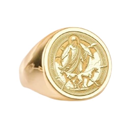 Bague Dieu des Enfers en argent ronde pour affirmer votre style au quotidien