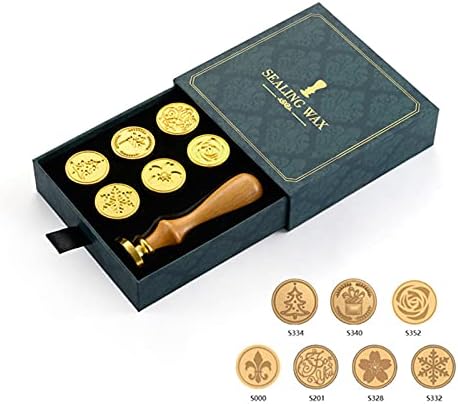 Tree Of Gondor Wax Seal Stamp Kit With Wooden Handle For Wedding Invitations
