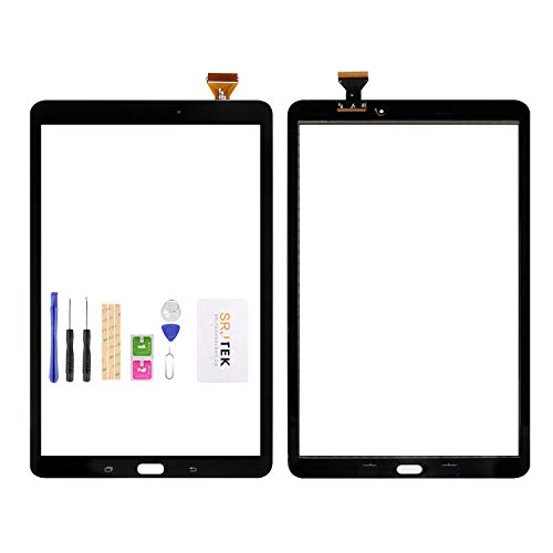 Touch Screen Digitizer for Samsung Galaxy Tab E 9.6,Srjtek 9.6″Screen Replacement for SM T560 T560 T561(Black)