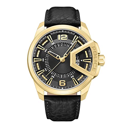 Montre-Bracelet pour hommes Police UNDERLINED PEWJB0005604 Acier Noir