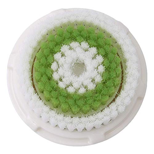Facial Cleansing Brush Head Replacement, Facial Cleansing Brush Head, Exfoliator Facial Brush Head, For Clogged and Enlarged Pores (green)