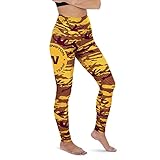 Officially Licensed Zubaz Women's NFL Camo Lines Legging, Washington Football Team, Size X-Large