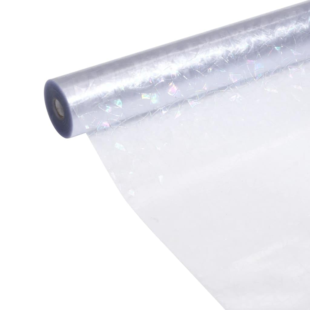 Dekor-Fensterfolie, mattiert, 3D-Regenbogen-Muster, 60 x 500 cm, PVC-Fensterbehandlungen