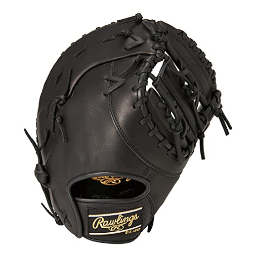 ローリングス(Rawlings) 野球 大人用 グラブ グローブ 軟式 HOH PRO EXCEL ELITE [ファーストミット] サイズ 11.75 GR2FHEM53 ブラック ※右投げ用（左手着用）