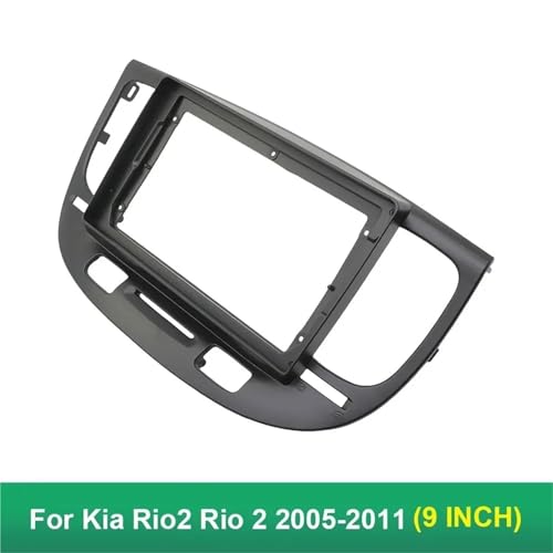 Couvercle de MP5 KIA Rio 2 2005-2011 pour intégration console 9 pouces - 3
