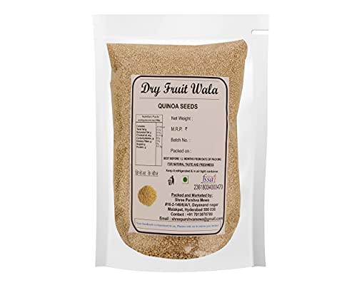 Image of Dry Fruit Wala White Quinoa Seeds 1kg for Weight Management, Gluten-Free