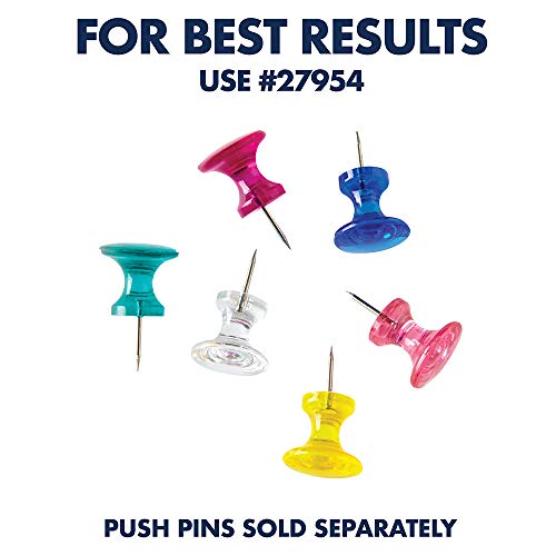 Mead Classic Cork Bulletin Board, 24" X 18", Corkboard, Oak Finish Frame (85365) #TOP5