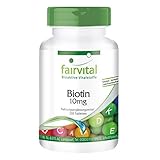 Biotin 10mg - HOCHDOSIERT - Vitamin B7 - für Haut & Haare - VEGAN - 200 Tabletten