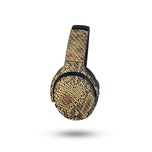 Image of MightySkins Carbon Fiber Skin Compatible with Skullcandy Crusher ANC 2 - Rattleskin | Protective, Durable Textured Carbon Fiber Finish | Easy to Apply