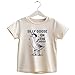 Personalized Handmade Silly Goose On The Loose Toddler Shirt, Funny Goose Kids Tee, Cute Natural Color Children’s Graphic T-Shirt, Playful Toddler Outfit