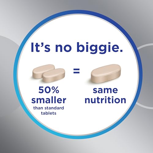 Centrum Minis Silver Multivitamin for Men 50 Plus, Multivitamin/Multimineral Supplement, Vitamin D3, B-Vitamins and Zinc, Non-GMO Ingredients, Supports Memory and Cognition in Older Adults - 280 Ct - Image 4