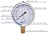 JIVTO Pressure Gauge,Glycerin Liquid Filled,2