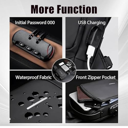 Auricz Bag, Auricz Sling Bag, New Carbon Fiber Streamline Anti-Theft Sling Bag, Streamline Anti Theft Crossbody Bags for Men4