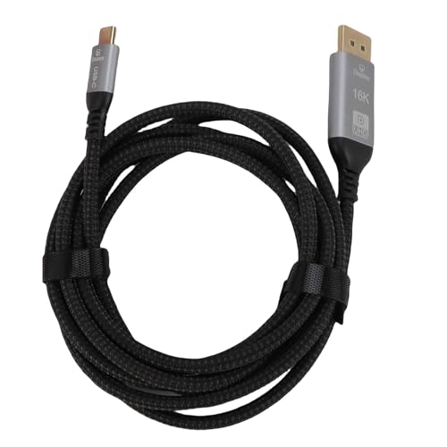 Cable USB C a DisplayPort 2m 16K 60Hz de aluminio para conectar tu monitor de ordenador