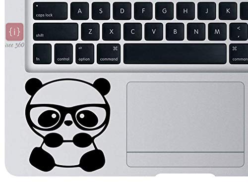 ISEE 360® Cute Baby Panda Laptop Sticker Laptop Skin All Models Vinyl (Black) Decals (L x H 6 cm x 6 cm) (B07QV1W4Q9) Amazon Price History, Amazon Price Tracker