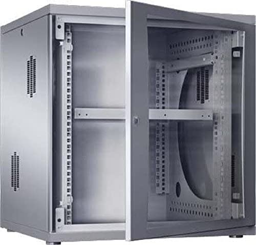 DK FlatBox 600 x 358 x 600 mm 6 U con 19-Tooth 48.26 cm Profile Rails