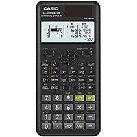 Casio fx-300ES Plus 2nd Edition – Standard Scientific Calculator | 262 Functions, Natural Textbook Display℠ | Ideal for Middle School, High School Math, Statistics & Algebra | Black