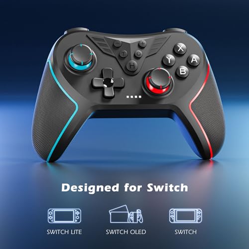 Mando inalámbrico Switch 2 LATEC con joystick Hall y botones programables 2