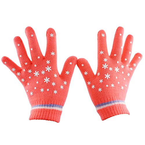 Eastlion Kinder Warm Handschuhe Fünf Finger gestrickte Wolle...