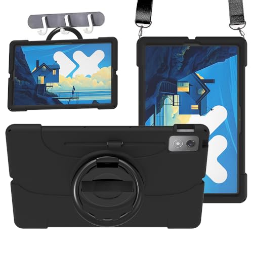 Coque Lenovo Tab P12 robuste noire protection tablette 12,7 2023