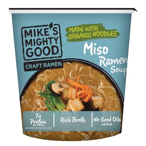 Mike's Mighty Good Vegetarian Miso Ramen Soup - Instant Ramen