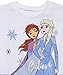 Disney Frozen Elsa Princess Anna Little Girls Tulle Dress White/Purple 6