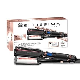 Imetec Bellissima My Pro Absolute BA 300 Lisseur avec technologie infrarouge pour des cheveux lisses et brillants, sans effet frisottis, pour cheveux longs, épais, frisés ou crépus