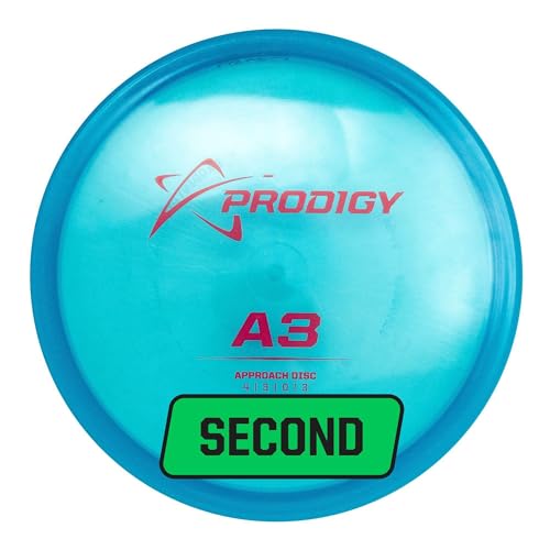 Prodigy Disc Factory Second 750 A3 | Overstable Approach Disc Golf Putter | Great for Sidearm or Backhand | Low Profile with Great Stability | (Colors May Vary) | (170g+)