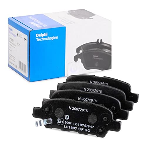 Delphi Fren Balatası Arka Nissan Cube 1.5/1.6 10, TIIda 1.5/1.6/1.8 07-12, Suzuki Grand VItara II 1.6/2.0/2.4 05 LP1807