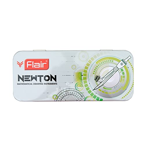 Flair Newton Mathematical Drawing Instrument Box | Double Sided Tray