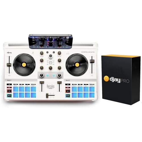 「ほぼ新品未使用」DJコントローラー djay対応。スマホからも接続可能 Amazon.co.jp: 【国内正規品】Hercules(ハーキュリーズ) DJControl Mix