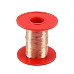 MEROURII – Kupferdraht, 0,25mm x 210m Emaillierter Kupferlackdraht, 100