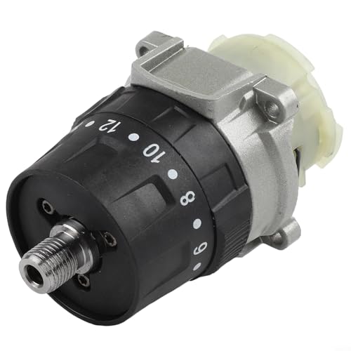 Para montaje de caja de cambios de 3 funciones, caja de engranajes de metal de 16 dientes para reemplazo de taladro eléctrico de 13 mm, compatible con herramientas eléctricas de litio