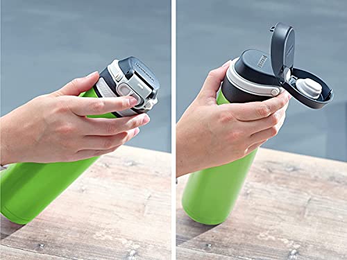 Leifheit Thermobecher Flip 600ml, Kaffeebecher 100% dicht, praktisches Öffnen mit einer Hand… – Ansicht 4