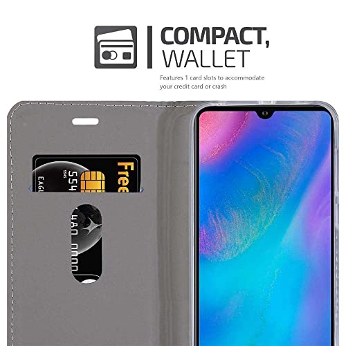 Cadorabo Custodia Libro per Huawei P30 in Grigio