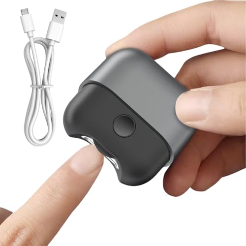 Coupe-ongles électrique pour pieds rechargeable avec LED pour adultes et personnes âgées