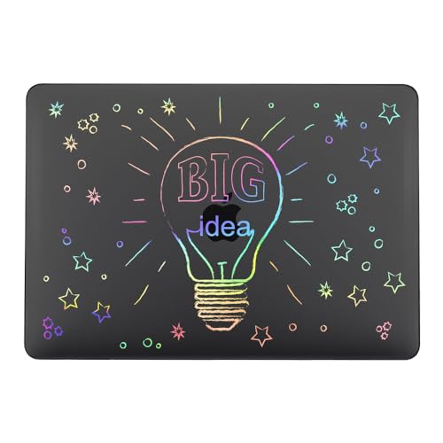 Carcasa MacBook Pro 14 JZ Flash Funda Transparente Negra con Cubierta de Teclado LT15 3