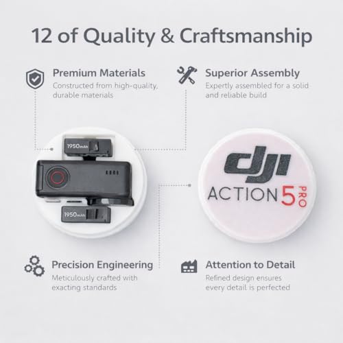 Image of Action Pro Protective Battery Storage Case Compatible with DJI Action 5 | Shockproof & Dust-Resistant Carry Case | Compact Travel Organizer for Action Camera Batteries & Accessories