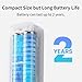 SwitchBot IP65 Indoor Outdoor Hygrometer Thermometer Wireless 3Packs, 394ft Bluetooth Range, Refrigerator Thermometer, Dewpoint/VPD/Absolute Humidity Sensor, 2-Year Battery Life, Free Data Storage