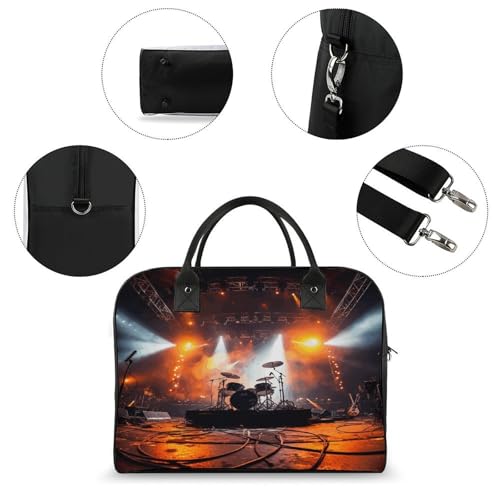 Maletín ligero para portátil unisex estilo concierto miniatura 6