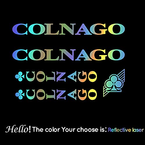Bescalor Reflecterende A Stickers Cinelli voor Road Bike Mountain Fietsen Sticker MTB Fietswielen Decal Protector…