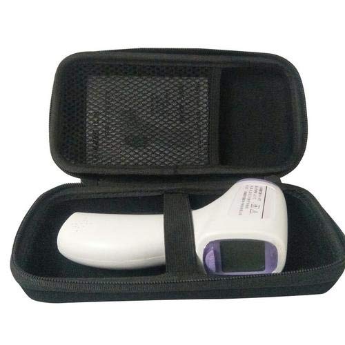 BaofuFacai Thermometer Case Travel Carrying Storage Case Ear Thermometer Protective Storage Box Digital No-Touch Forehead Thermometer Carry Case 7x3.15x3.06in
