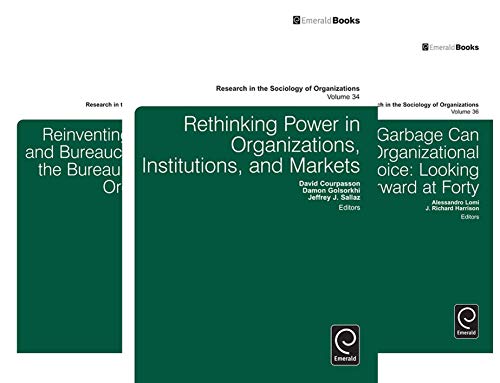 Research in the Sociology of Organizations (38 Book Series)