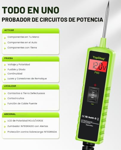 Probador de Corriente Automotriz 17 Imagen adicional