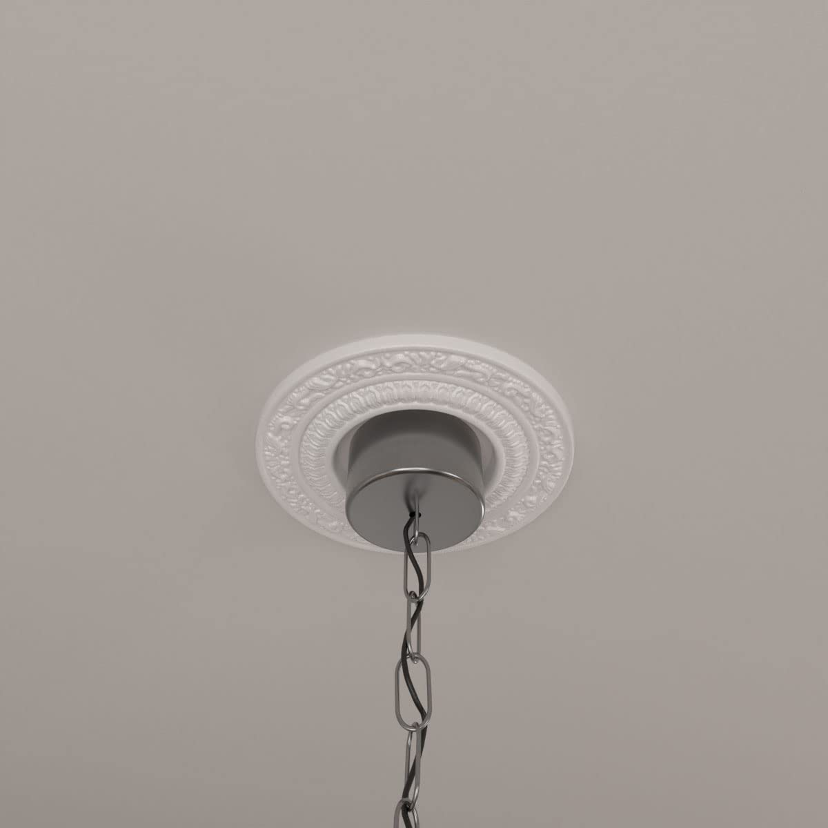 8 1/8"OD x 4 1/8"ID x 1/2"P Andrea Ceiling Medallion (Fits Canopies up to 4 1/8") — Amazon image 9