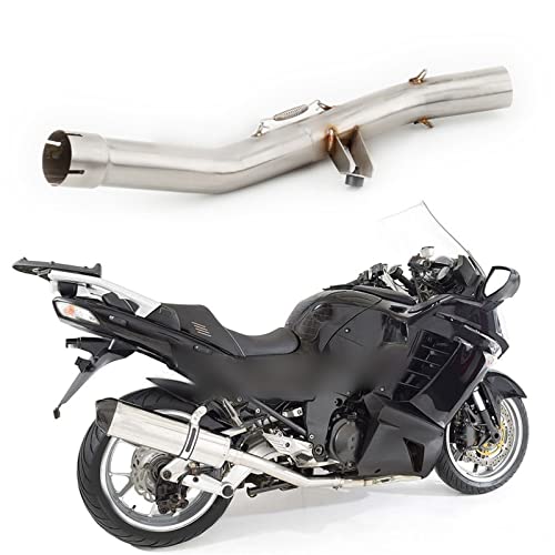 Moto échappement mi lien tuyau 51mm pour Kawasaki GTR1400 Concours 14 ZG1400