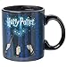 Silver Buffalo Harry Potter Wand Reveal Heat Reveal Ceramic Mug, 20 Ounces